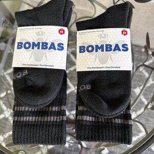 bomba socks * 2 pair * size medium * black